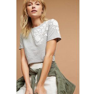 Anthropologie Pankaj & Nidhi Embroidered Top Small